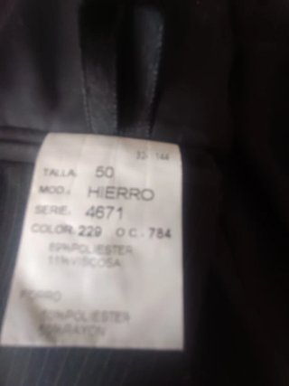Traje de chaqueta gris hombre