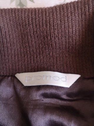 Giubbino vintage pelle donna marrone