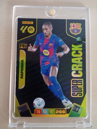 Cromo Raphinha FC Barcelona Panini 2025