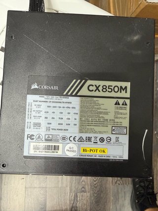 Fuente Alimentación Corsair CX850M