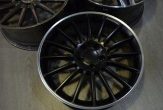Llantas Mercedes C63 AMG W204 Negro Satinado