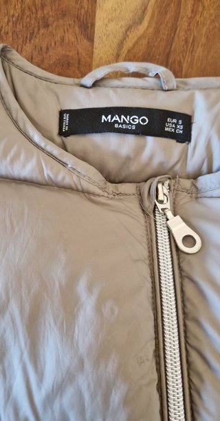 Chaleco Mango Gris Talla S