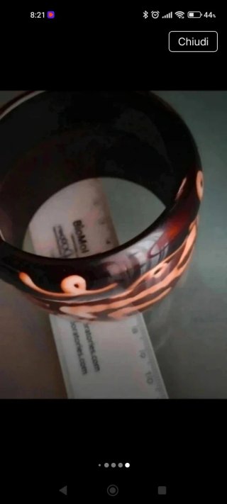 Tris bracciali effetto tartarugato