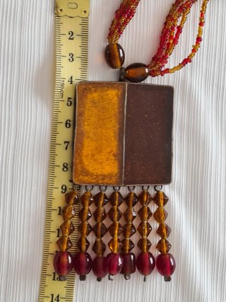 Collar bohemio con colgante