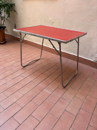 Tavolo pieghevole Vintage in formica Design