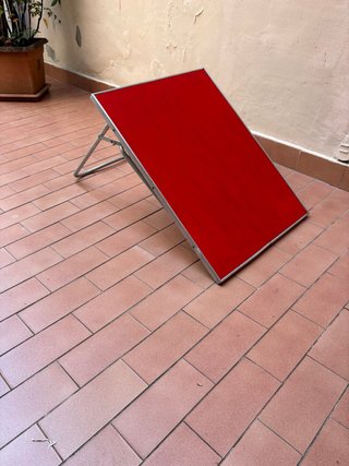 Tavolo pieghevole Vintage in formica Design