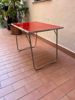 Tavolo pieghevole Vintage in formica Design