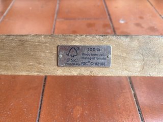Mesa Plegable Madera Balcón