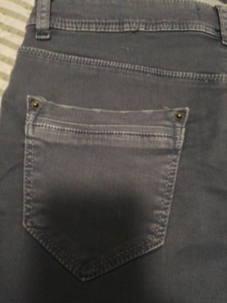 Falda vaquera gris talla 36