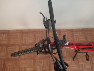 Bicicleta Monty 8XK Talla S Roja