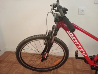 Bicicleta Monty 8XK Talla S Roja