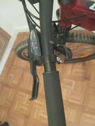 Bicicleta Monty 8XK Talla S Roja
