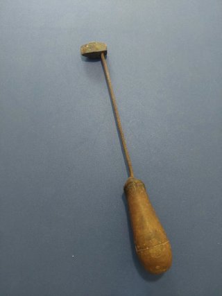 Soldador de cobre antiguo