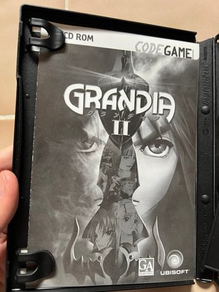 Grandia II PC CD ROM Game Arts Ubisoft