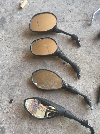 Espejos de moto varios modelos