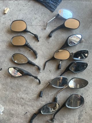 Espejos de moto varios modelos