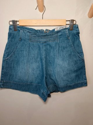 Conjunto Lois Blusa Rayas y Short Vaquero
