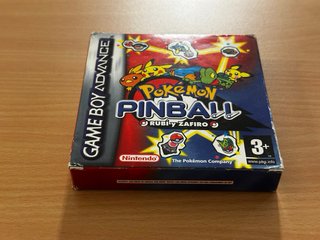 Pokemon Pinball Rubi Y Zafiro Version Española