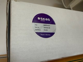 Seas Excel W26FX001 Woofers 10”