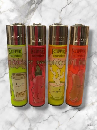Lote 4 Clipper Collezione Cibo