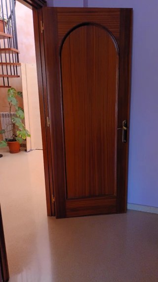 Puerta de madera interior