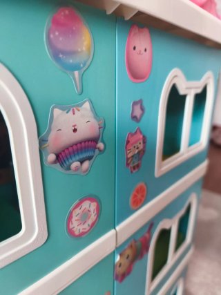 Casa de Muñecas Gabby's + dos habitaciones