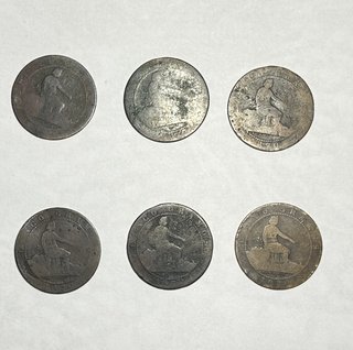 Lote Monedas Antiguas Alfonso XII y Gob. Prov.