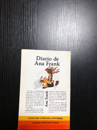 Libro Diario de Ana Frank