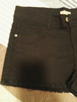 Pantalones cortos negros talla 36