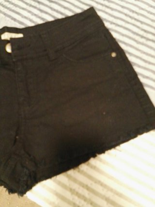 Pantalones cortos negros talla 36