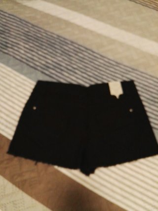 Pantalones cortos negros talla 36