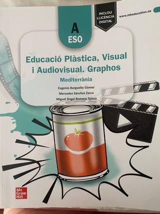 Libro Educació Plàstica, Visual i Audiovisual. Gra
