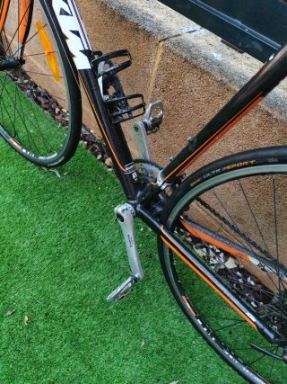Bicicleta KTM Carretera/Paseo Negra/Naranja