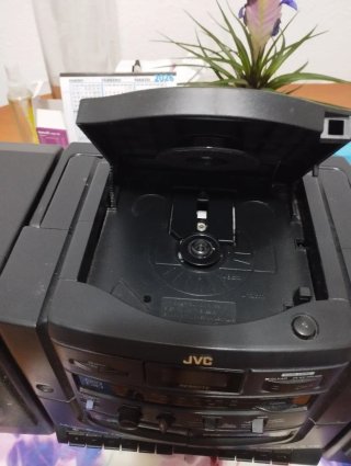 Radio Cassette CD JVC PC-X75 Negra