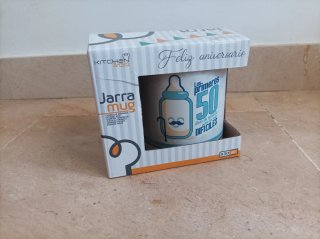 Taza cerámica cumpleaños
