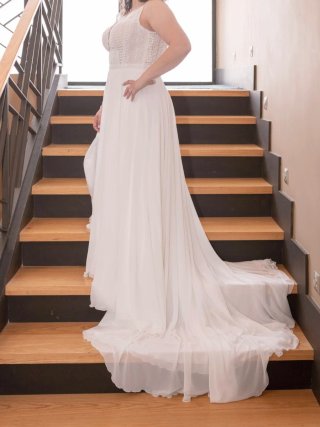 Vestido Novia Pia Colección Boheme Atelier