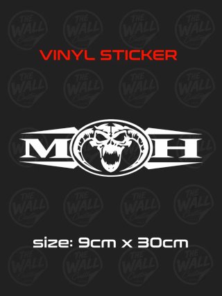 Vinilo Master of Hardcore Blanco 9x30cm