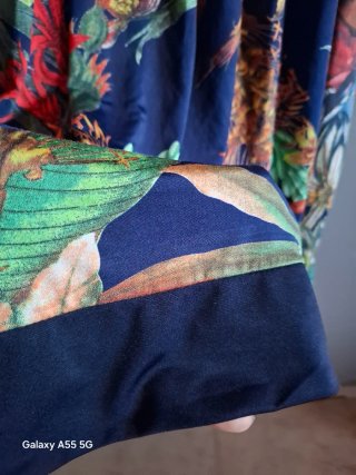 Vestit Famous Estampat Floral blau