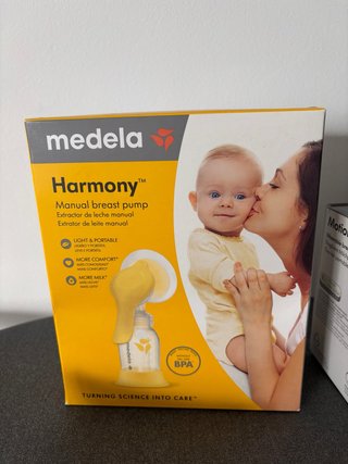 Sacaleches manual Medela Harmony