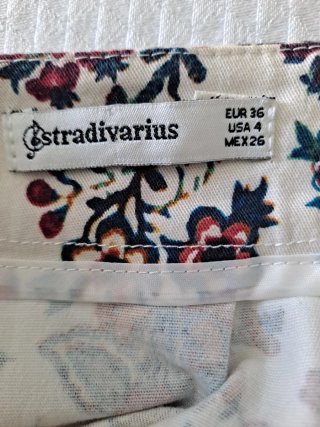 Falda estampada floral