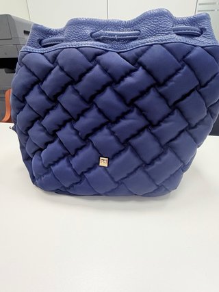 Bolso Purificación Garcia Azul Dorado