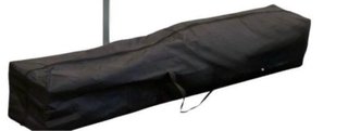 Gazebo professionale 3x3m bianco e nero