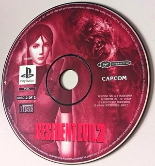 Resident Evil 2 PS1 Disco 2 Claire PAL