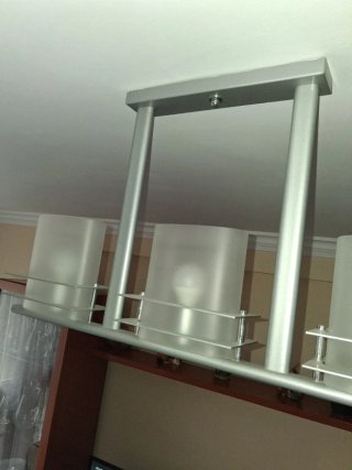 Lámpara de salón moderna 3 luces