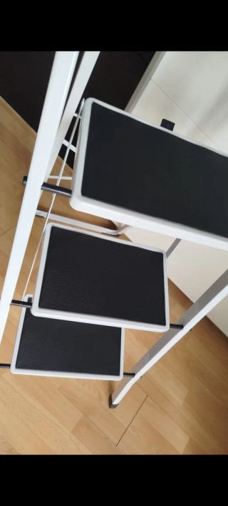 NUEVA! Escalera plegable doméstica 3 peldaños
