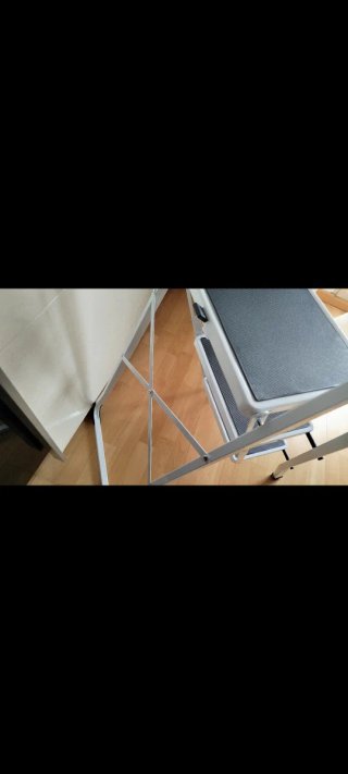 NUEVA! Escalera plegable doméstica 3 peldaños