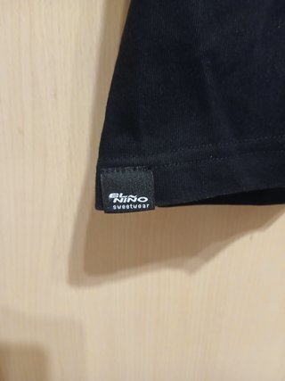 Camiseta Negra El Niño