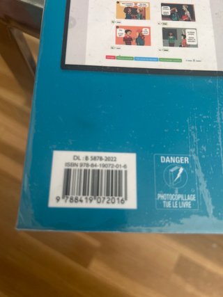 Libro de ejercicios de frances 1.ISBN9788419072016