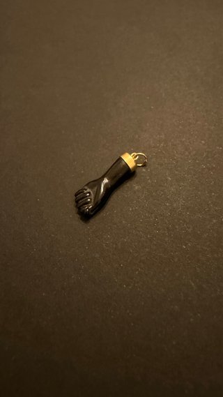 Colgante Azabache Oro 18k 750