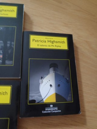 Lote 5 libros Patricia Highsmith